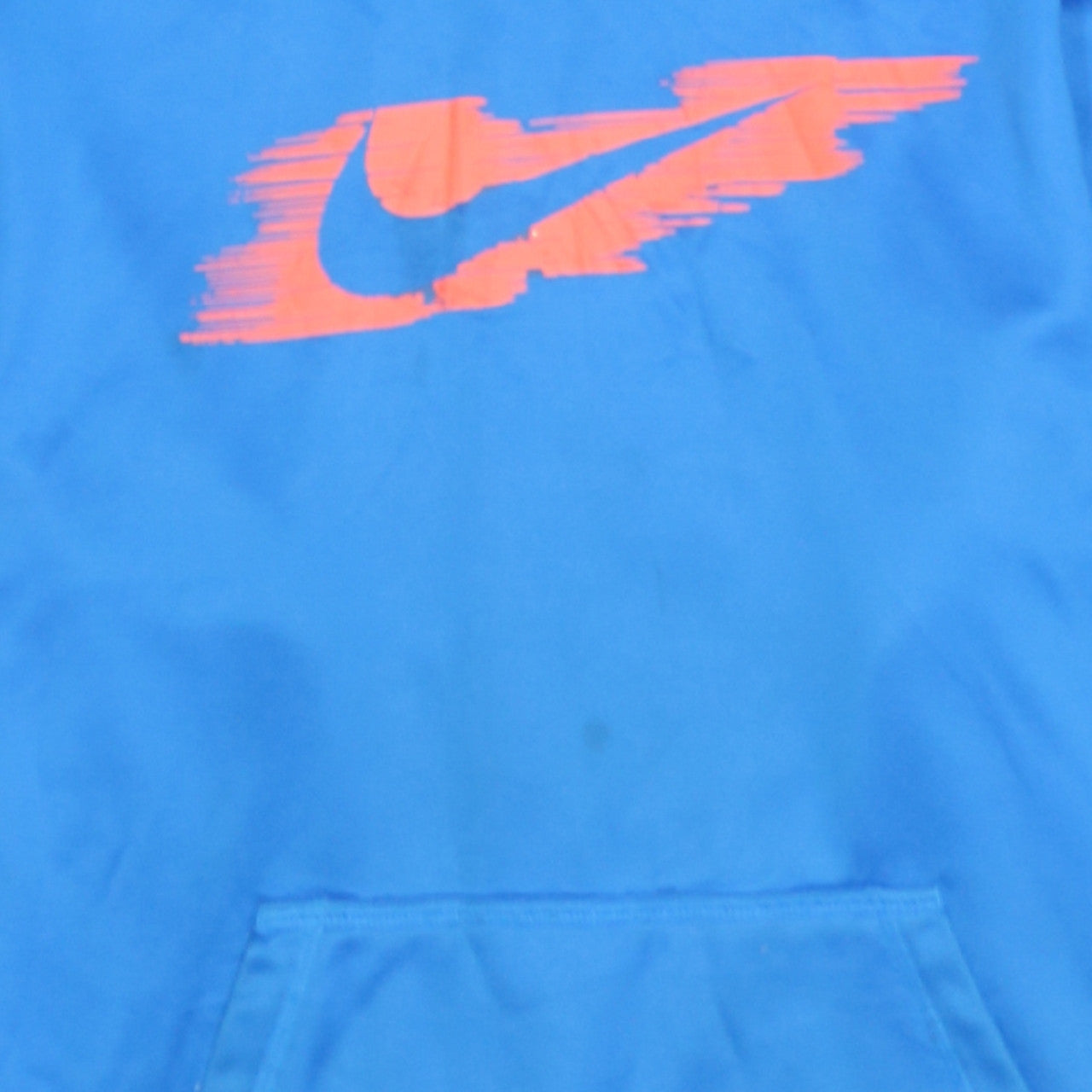 Nike Boys Blue Therma-Fit Pullover Hoodie XL - Athletic Winter Wear