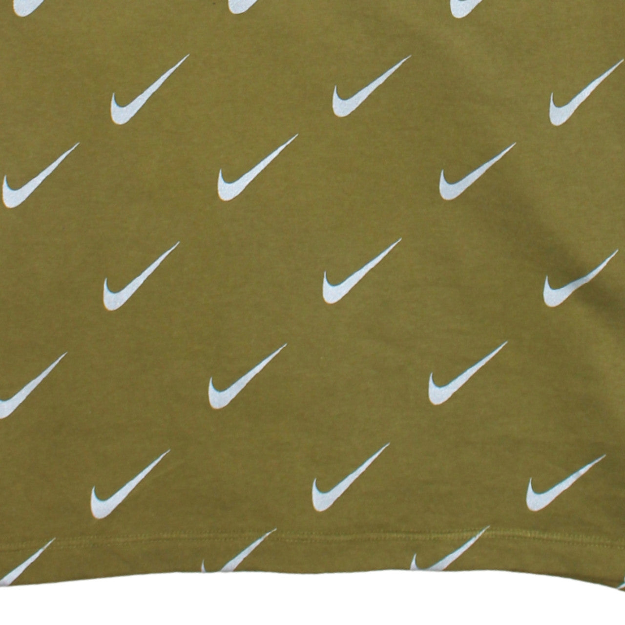 Nike Women’s Green Crew Neck Logo Print Sweatshirt XL