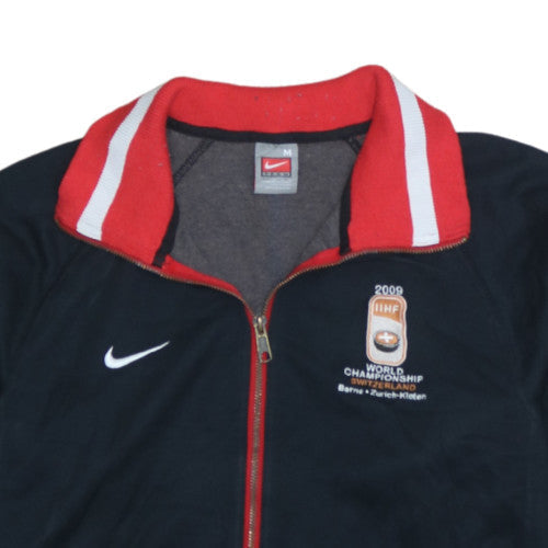 Nike Men's Black Full Zip Sports Sweatshirt M 2009 INWF Championship