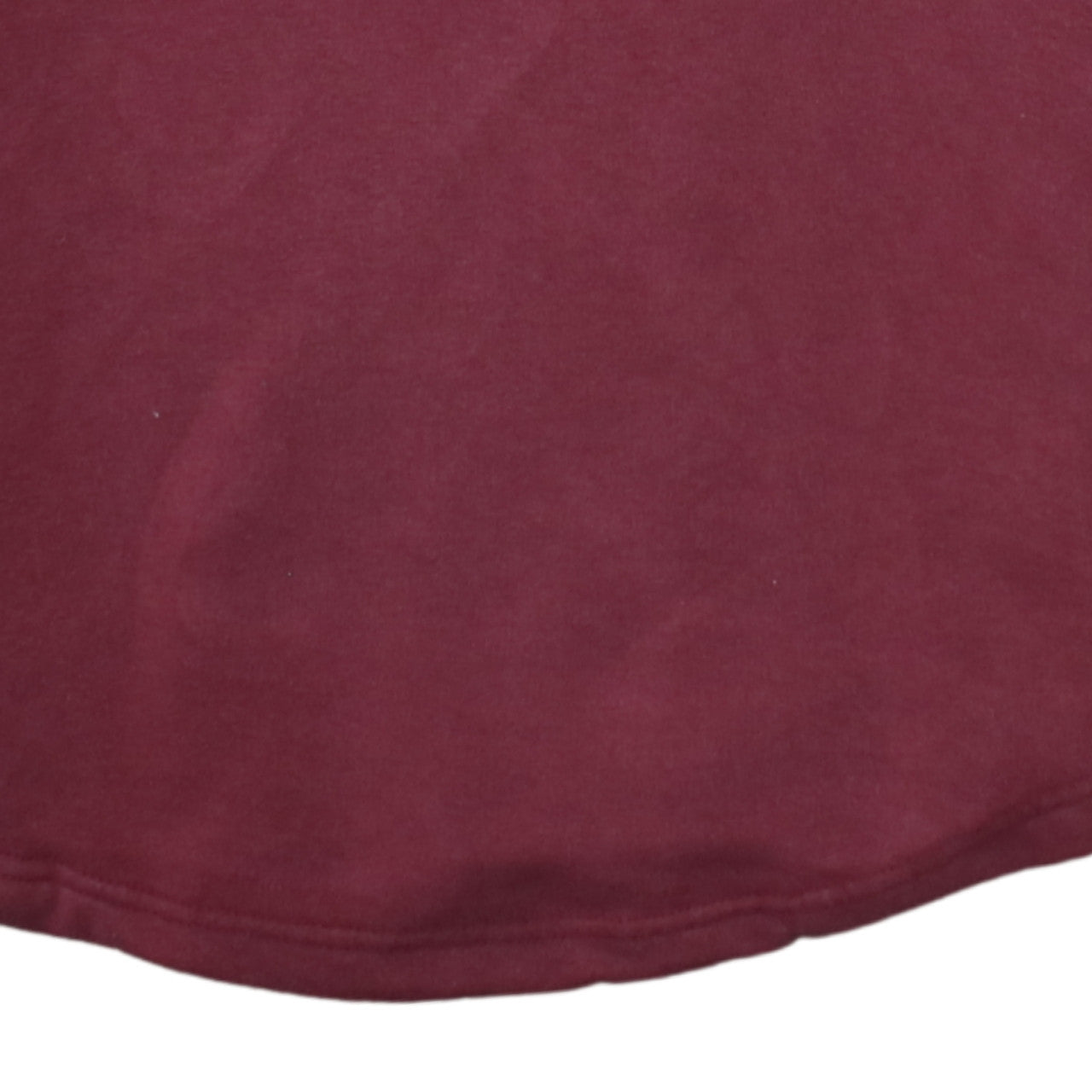 Adidas Womens Burgundy Pullover Hoodie XS Cotton Blend Logo Sweatshirt