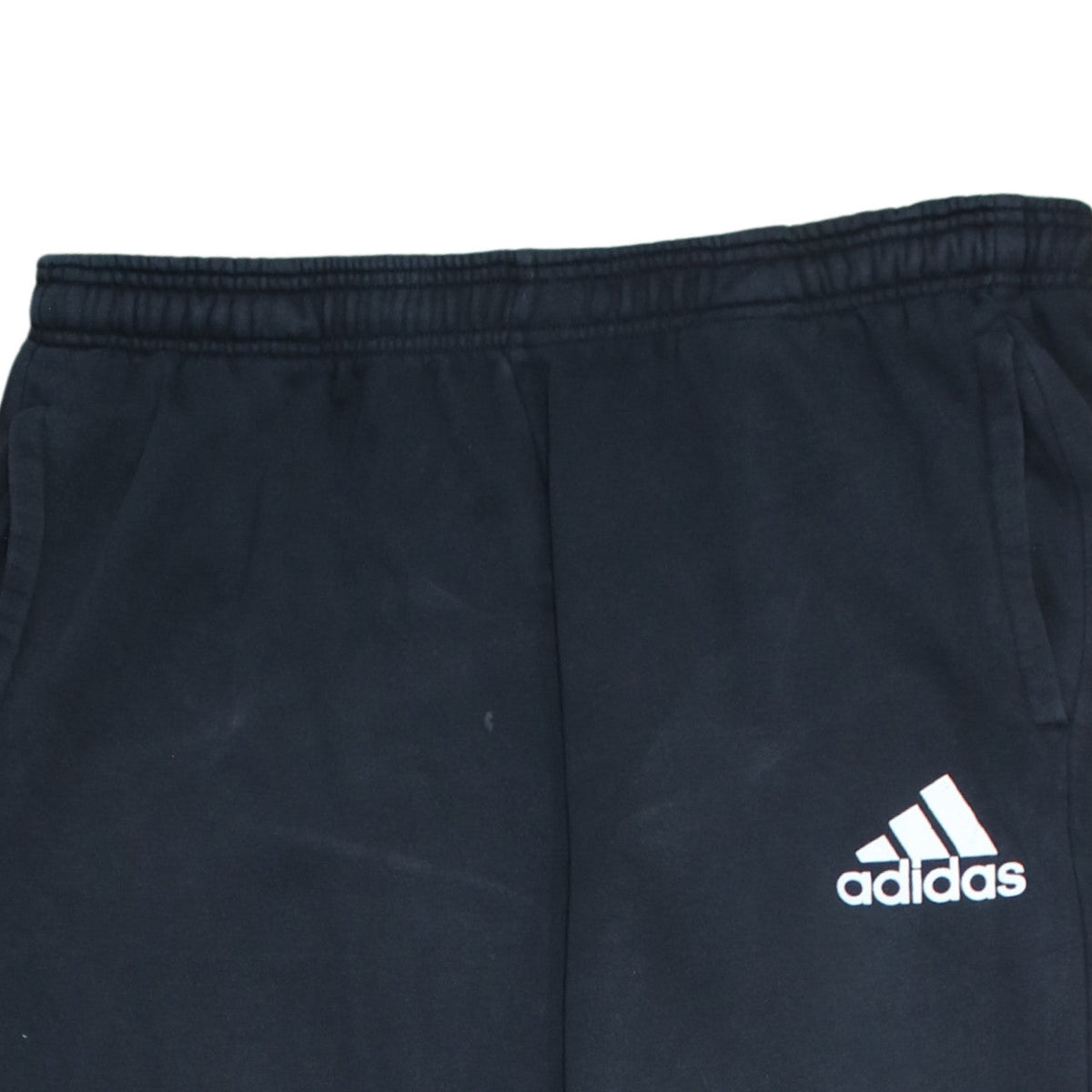 Adidas Men's Black XL Jogger Trousers with Stripe Logo