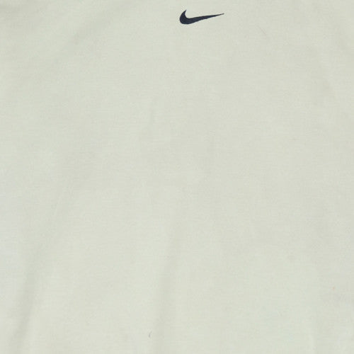 Nike Women's Beige Pullover Hoodie Small Hooded Casual Sweatshirt