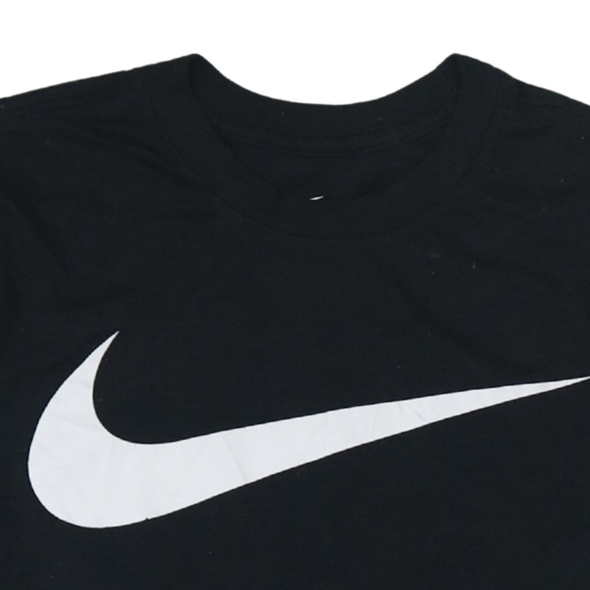 Nike Men's Black Athlete Dri-FIT Logo Short Sleeve Sports T-Shirt Size S