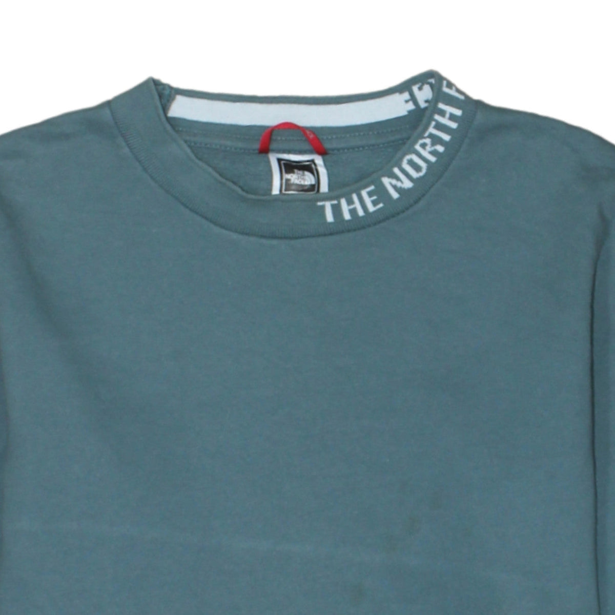 The North Face Womens Green Crew Neck Pullover Sweatshirt Size S