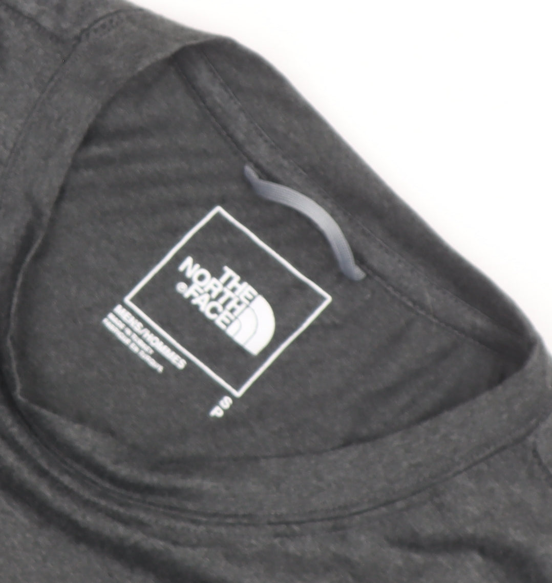 The North Face Men's Grey Short Sleeve Active T-Shirt Size S