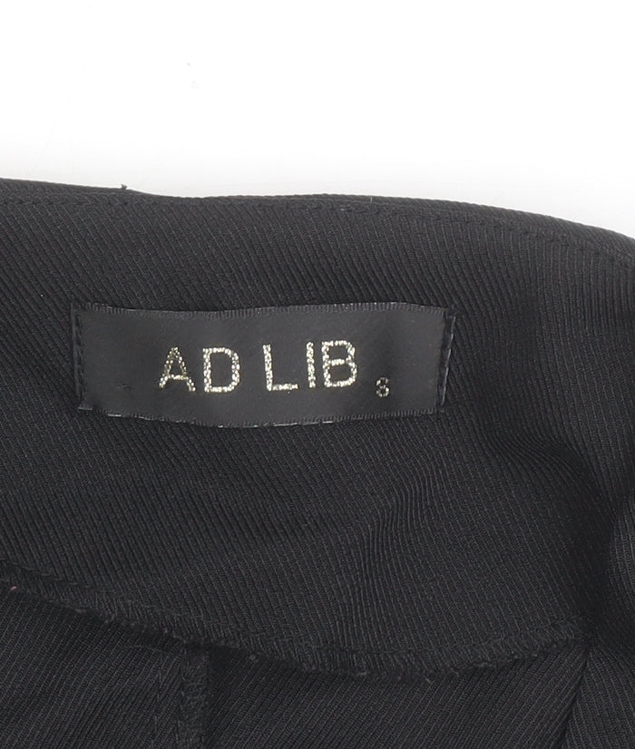 AD LIB Women's Black Studded 3/4 Sleeve Blazer Size 8