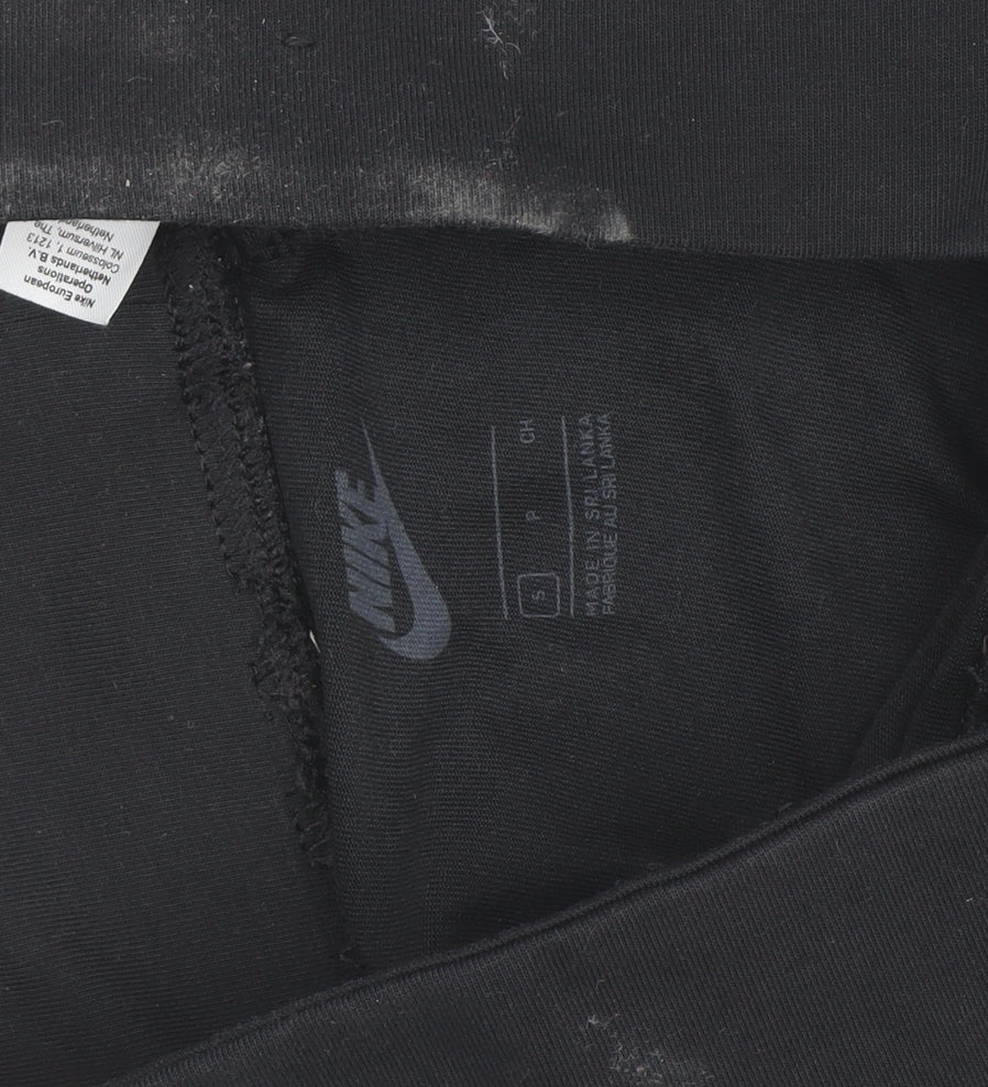 Nike Women's Black Biker Activewear Shorts Size S Stretch Gym