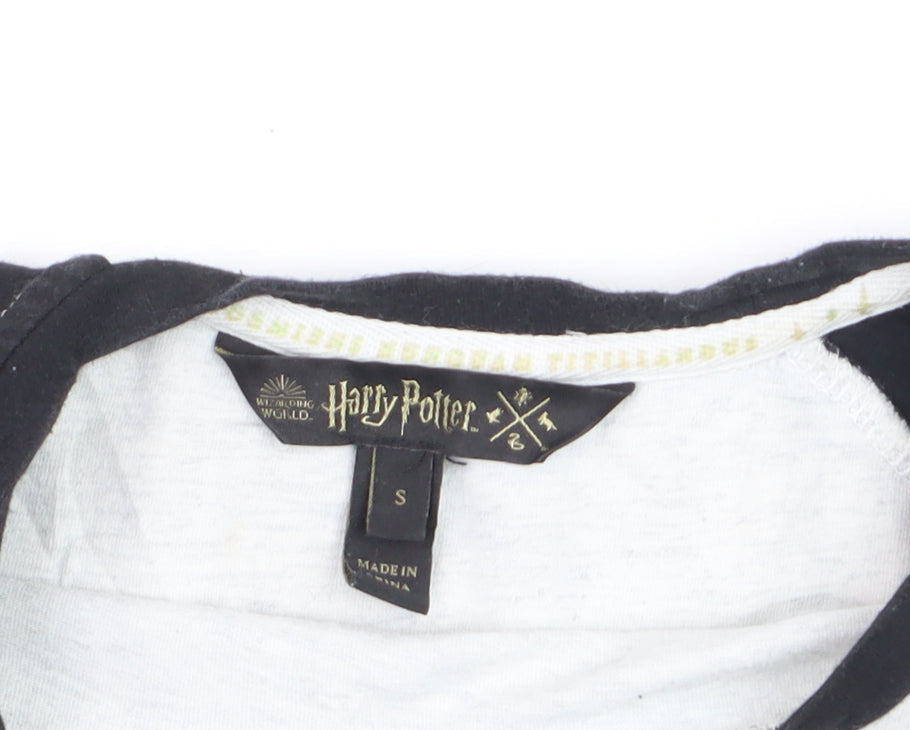 Harry Potter Hufflepuff Men's Multicoloured Graphic T-Shirt Size S