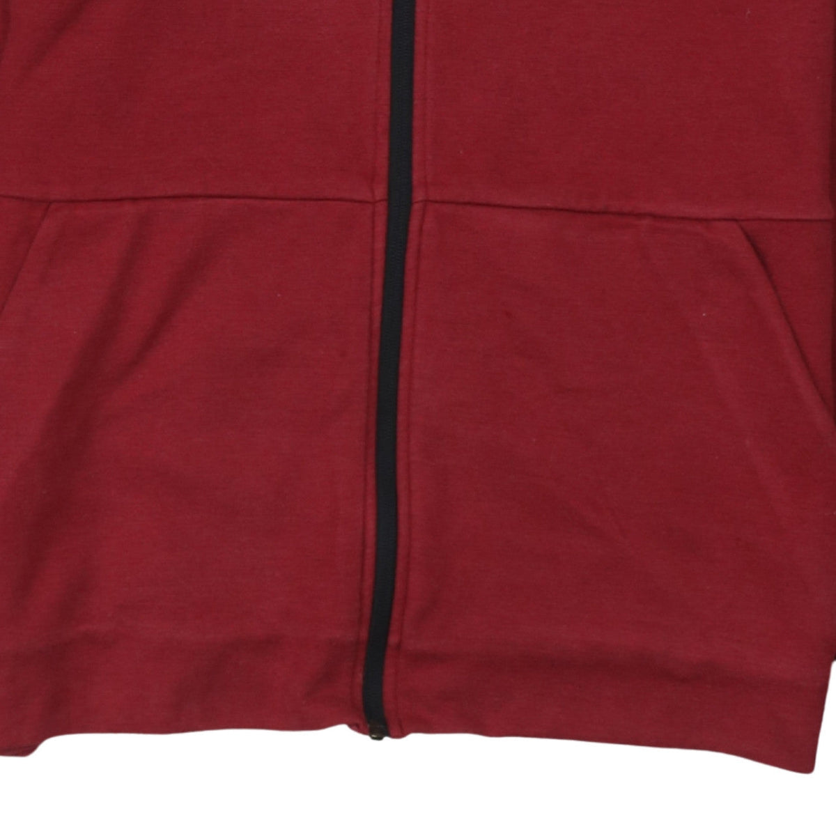 Adidas Men's Red Full Zip Hoodie Medium Rugby Sportswear