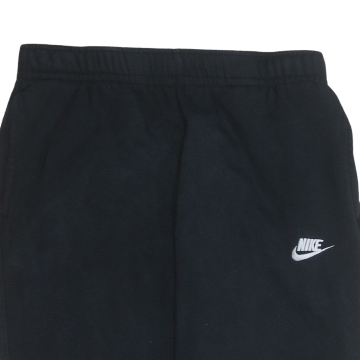 Nike Men's Black Jogger Sweatpants M Regular Fit Fleece Trousers