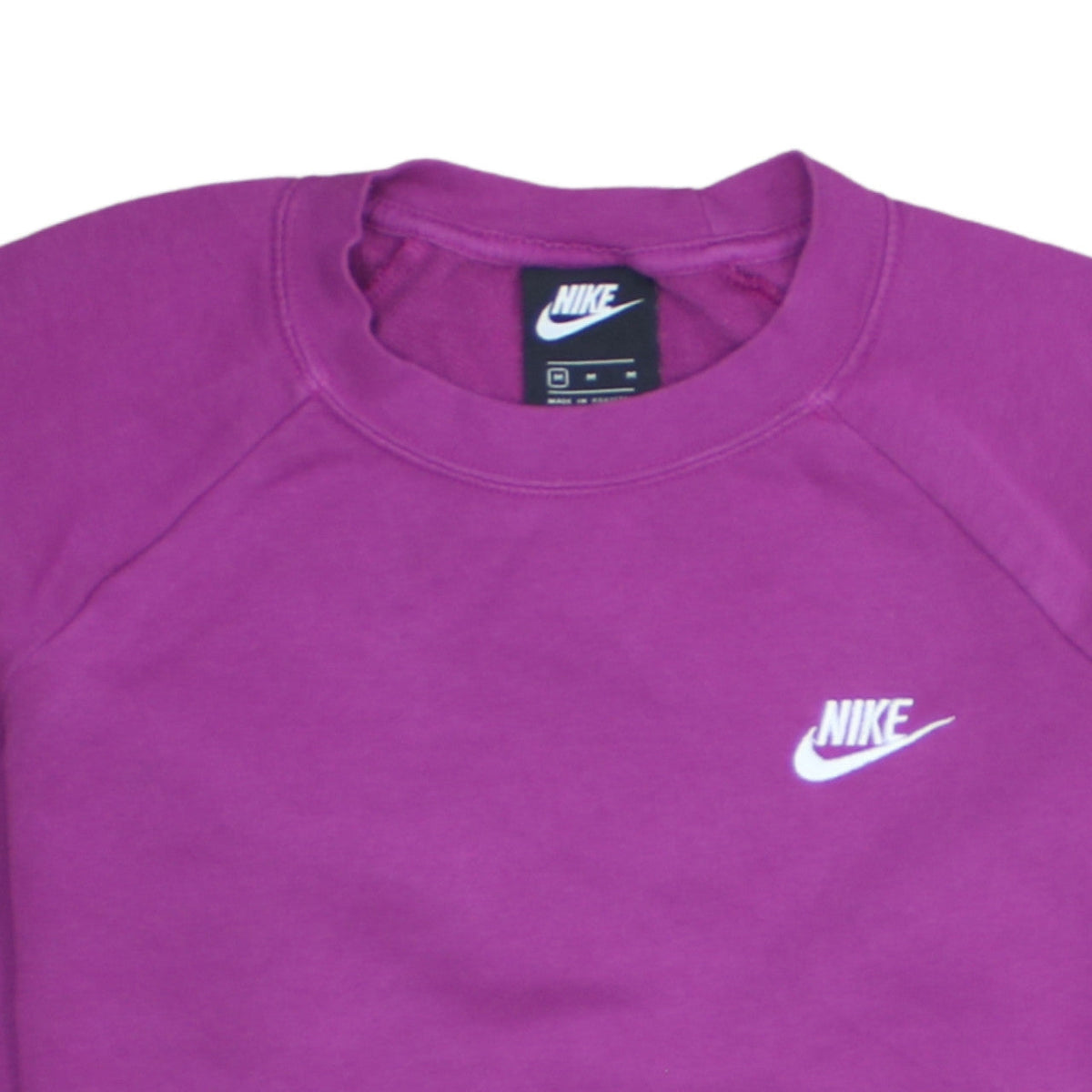 Nike Women’s Purple Crew Neck Pullover Sweatshirt Size M