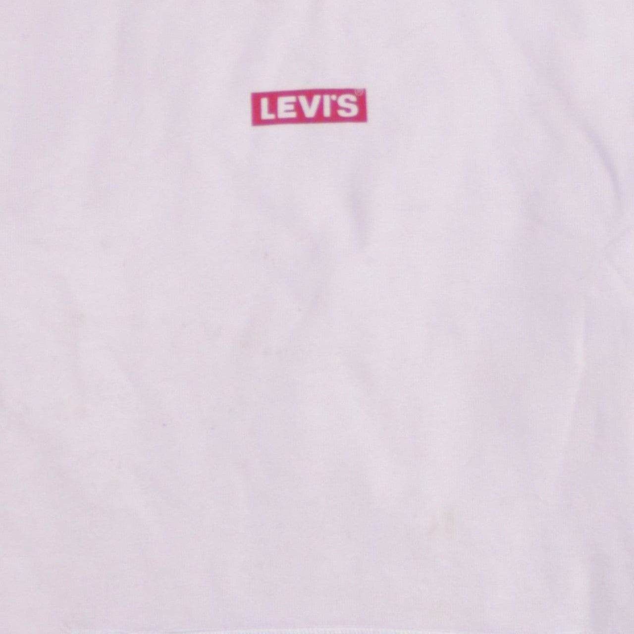 Levi's Womens Light Pink Pullover Hoodie Size S Relaxed Fit