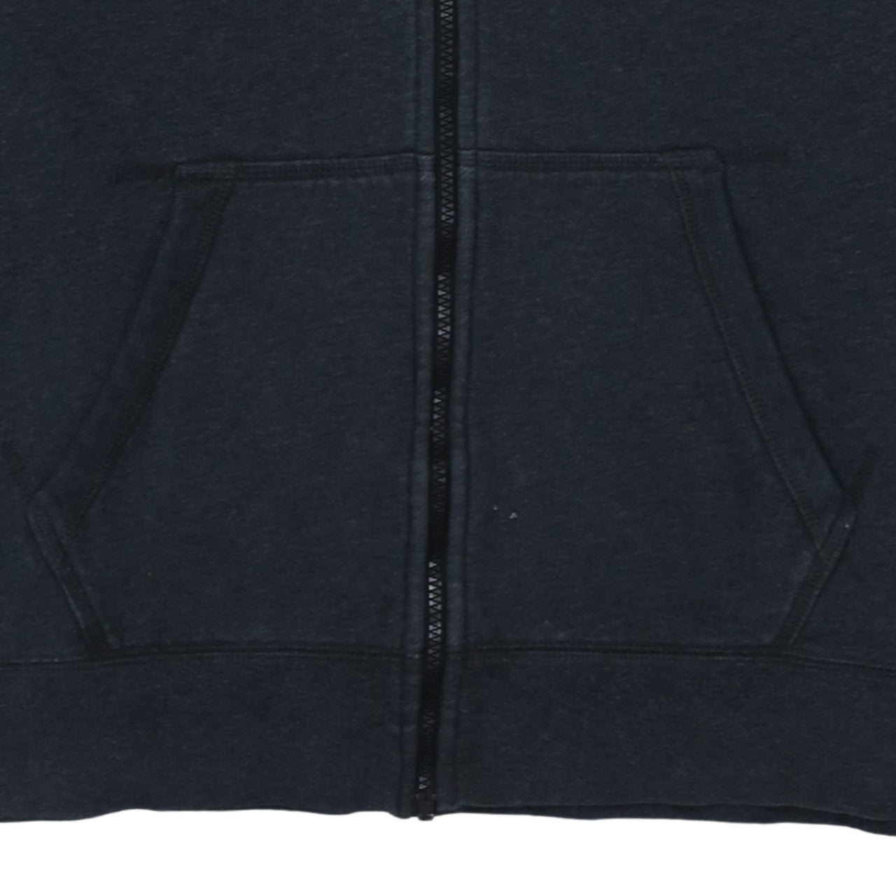 Nike Men's Black Full Zip Hoodie Size M Fleece Sweatshirt