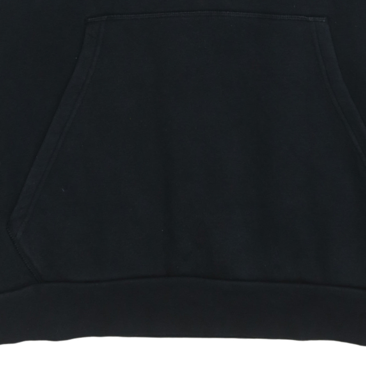 Adidas Mens Black XL Pullover Hoodie with Logo and Pockets