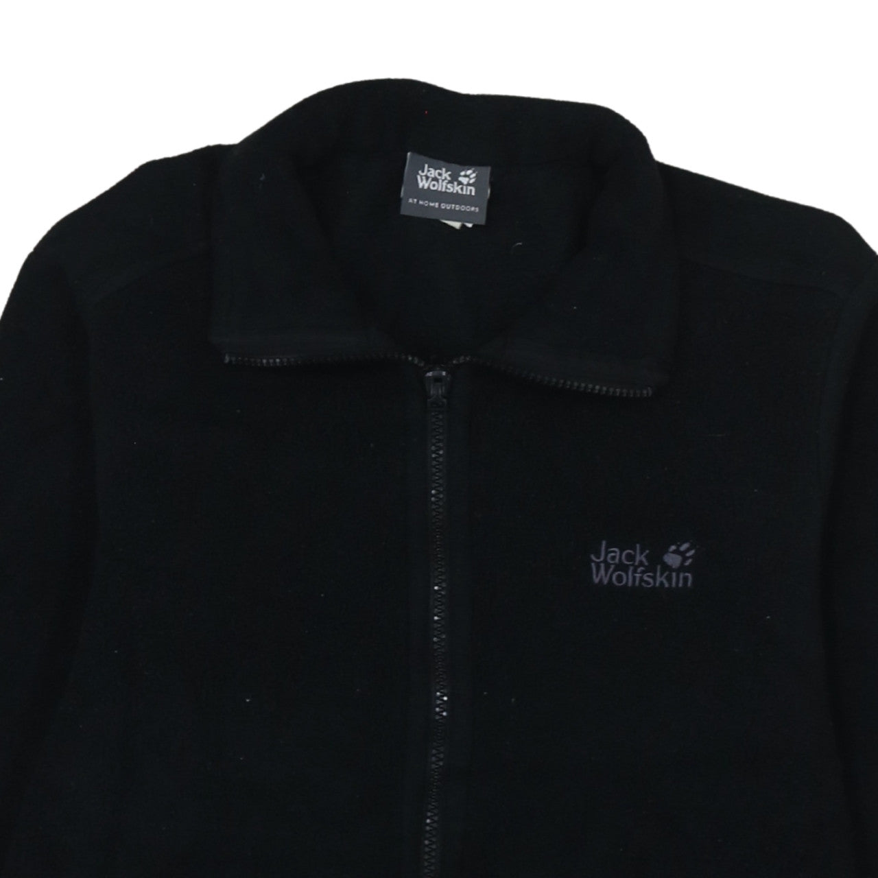 Jack Wolfskin Men's Black Fleece Full Zip Jacket Size M