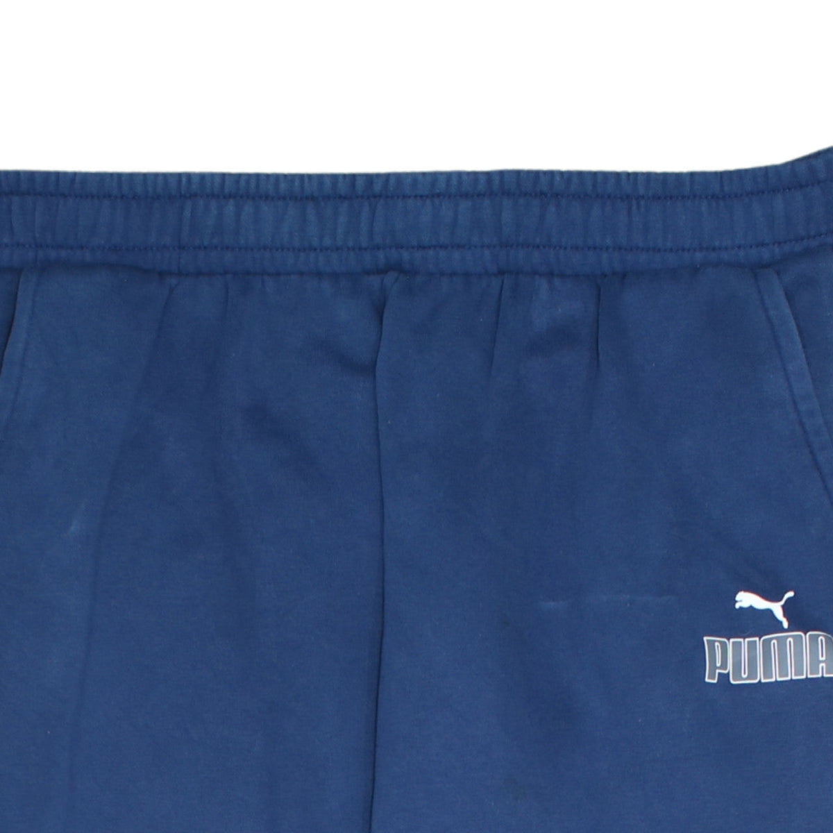 Puma Men's Blue 2XL Jogger Sweatpants Fleece Tapered Fit