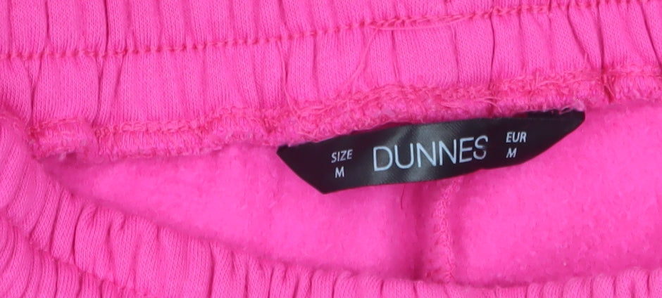 Dunnes Women’s Pink Paris Logo Fleece Sweatpants M