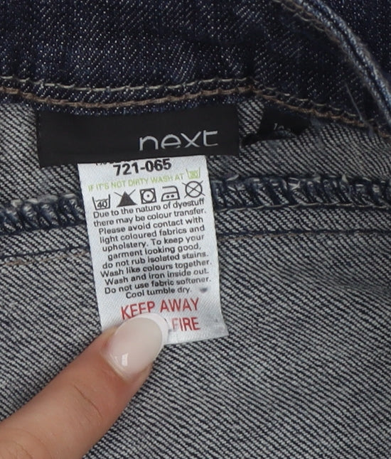 Next Women's Blue Skinny Stretch Jeans Size 10R