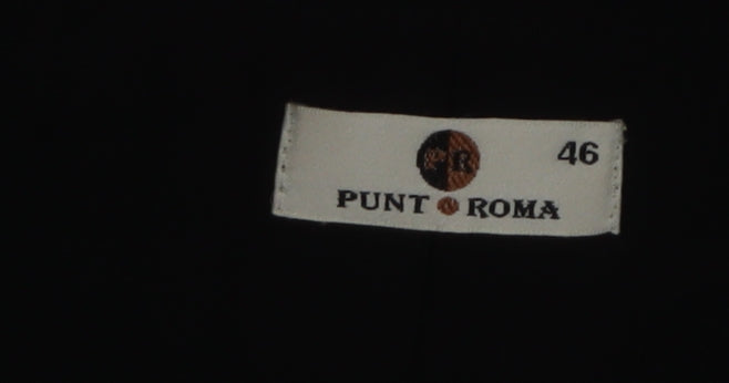 Punt Roma Women Black Size 18 Classic Dress Trousers