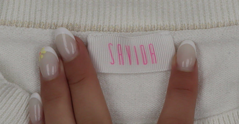 Savida Women Ivory Knit Crew Neck Pullover Jumper Size 14
