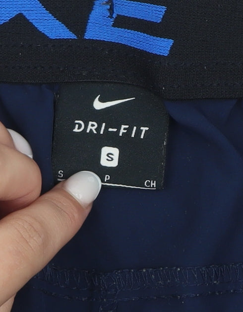 Nike Men's Blue Dri-Fit Athletic Sports Shorts Size S