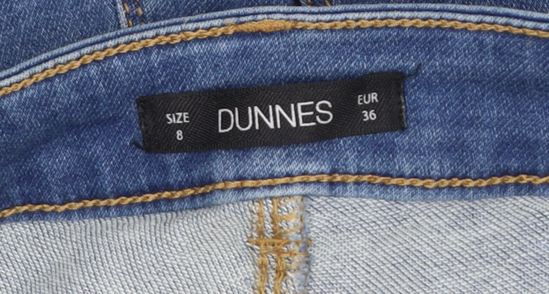Dunnes Women's Blue Skinny Stretch Jeans Size 8