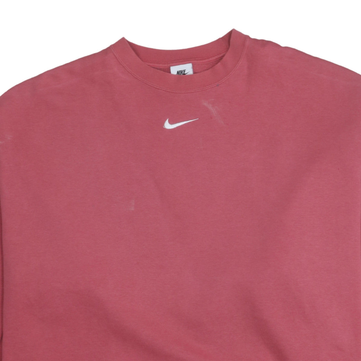 Nike Women's Pink Crew Neck Pullover Sweatshirt Size S