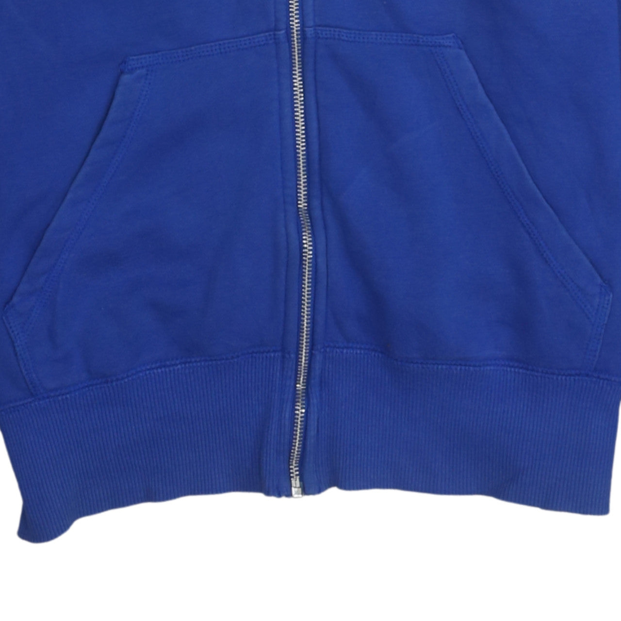 Nike Men's Blue Full Zip Hoodie Small Logo Sportswear