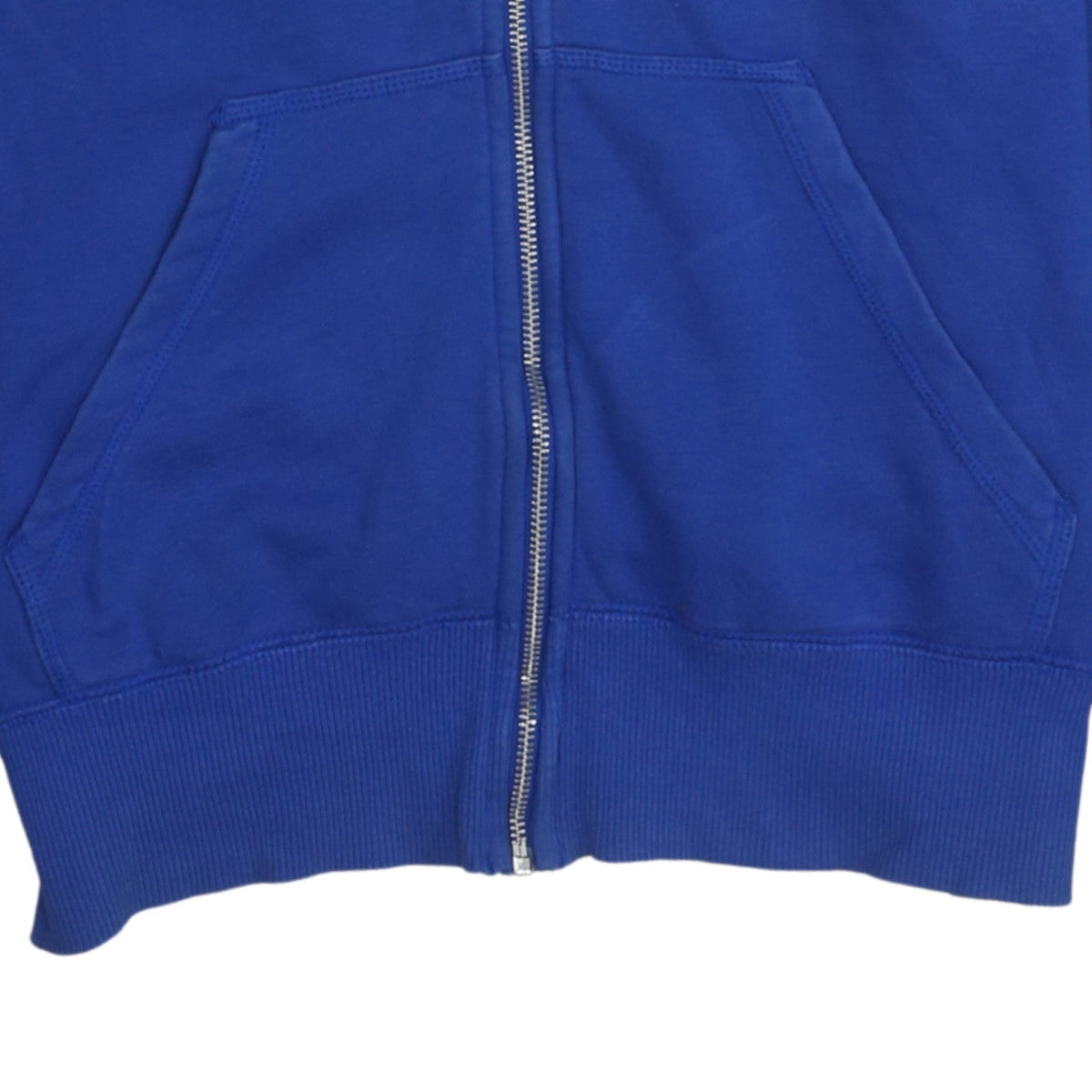 Nike Men's Blue Full Zip Hoodie Small Logo Sportswear