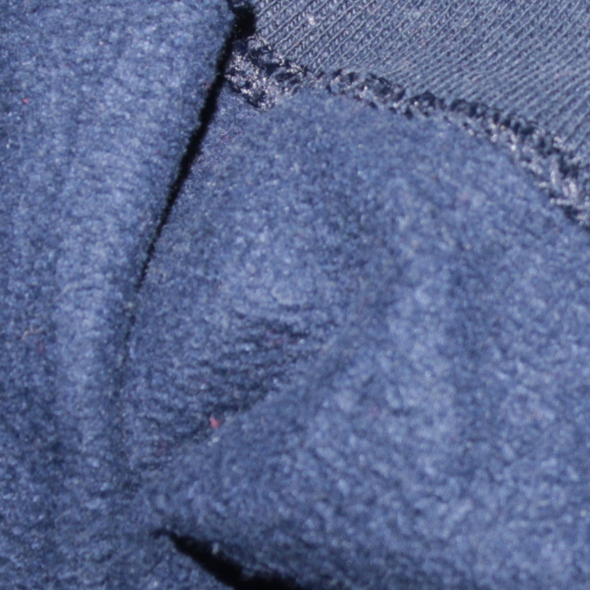 Russell Mens Blue Embroidered Logo Crew Neck Pullover Sweatshirt M