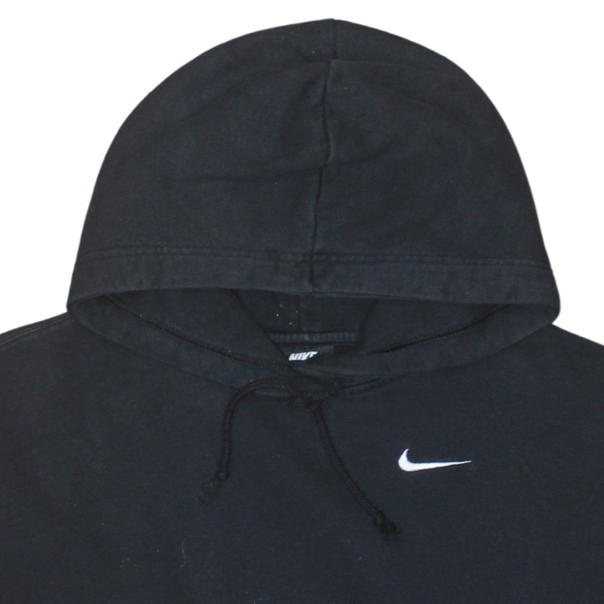 Nike Women's Black Small Pullover Hoodie Cotton Blend Lined