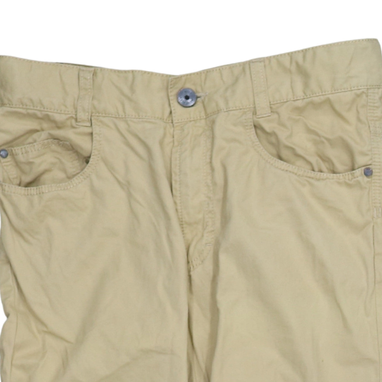 Hugo Boss Boys Beige Slim Fit Cotton Chino Trousers 14 Years