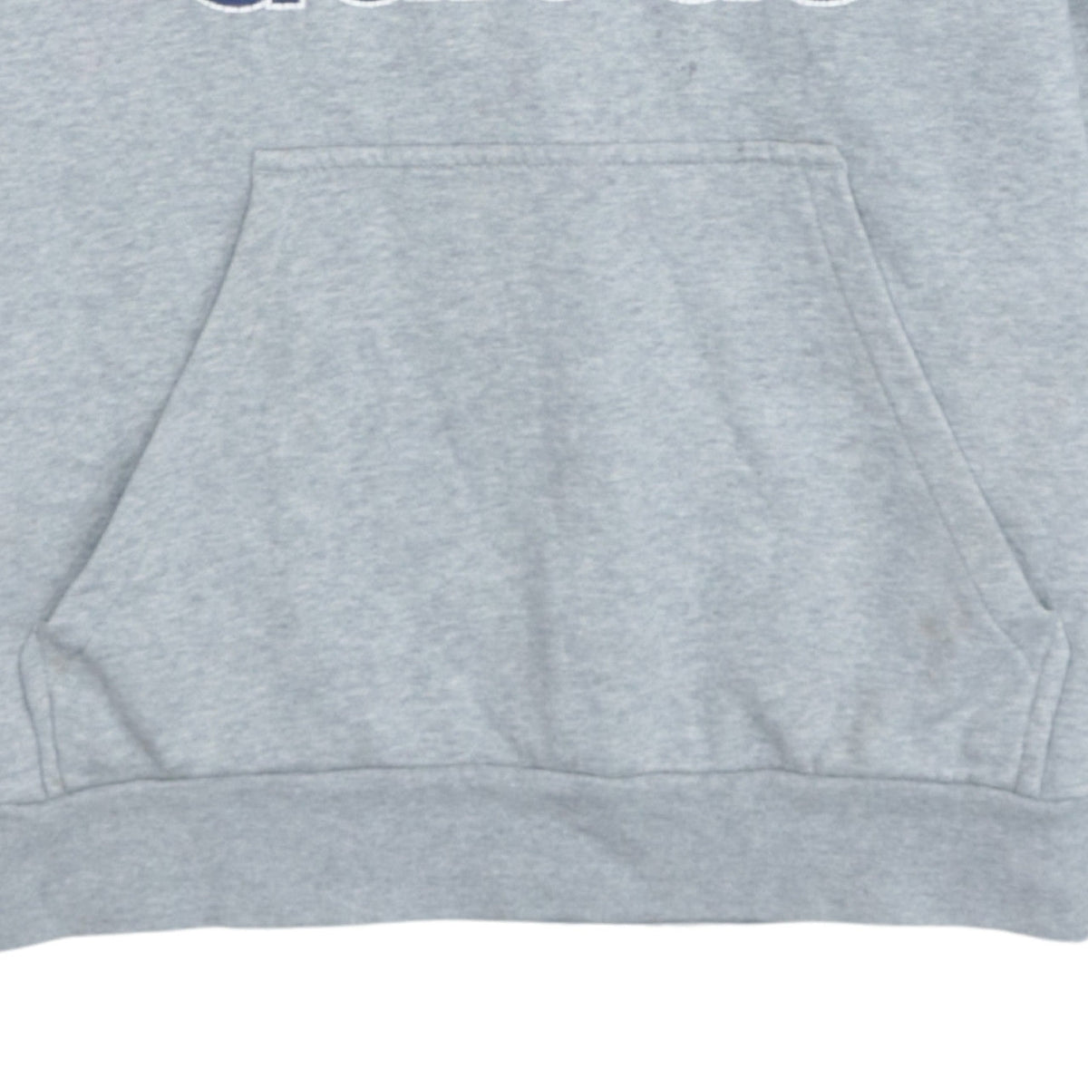 Adidas Mens Grey Pullover Hoodie Size S Sports Logo Sweatshirt