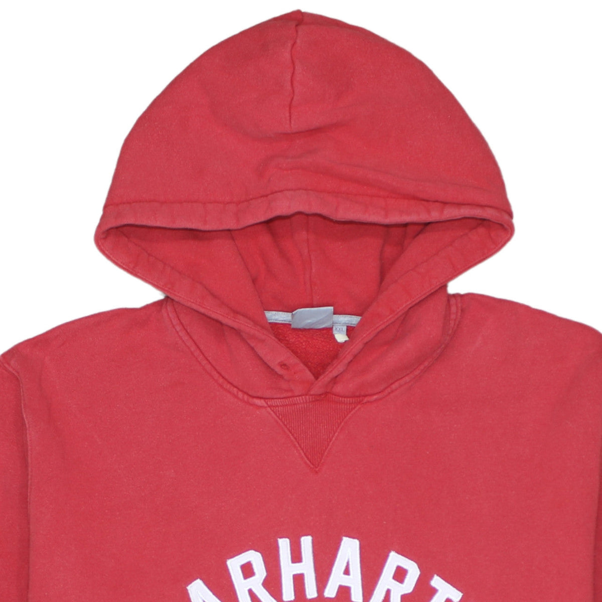 Carhartt WIP Men's Red 2XL Pullover Hoodie Fleece Sweatshirt