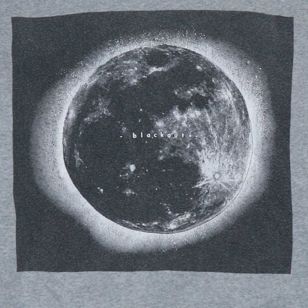 RESERVED Men's Grey Moon Graphic Print Pullover Sweatshirt XS