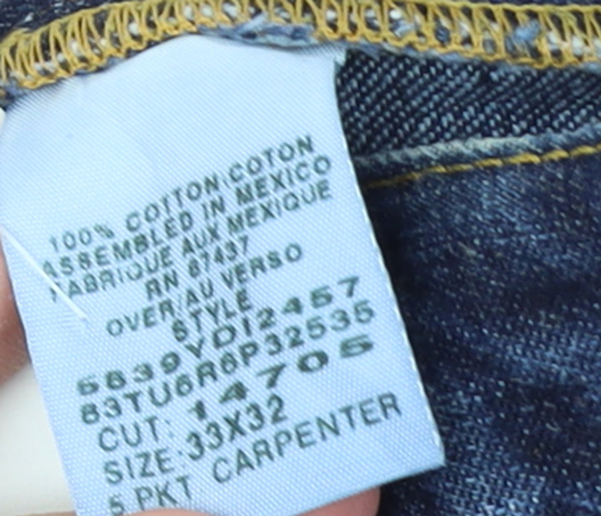 Ralph Lauren Womens Blue Straight-Leg Jeans Size 16 Regular Fit