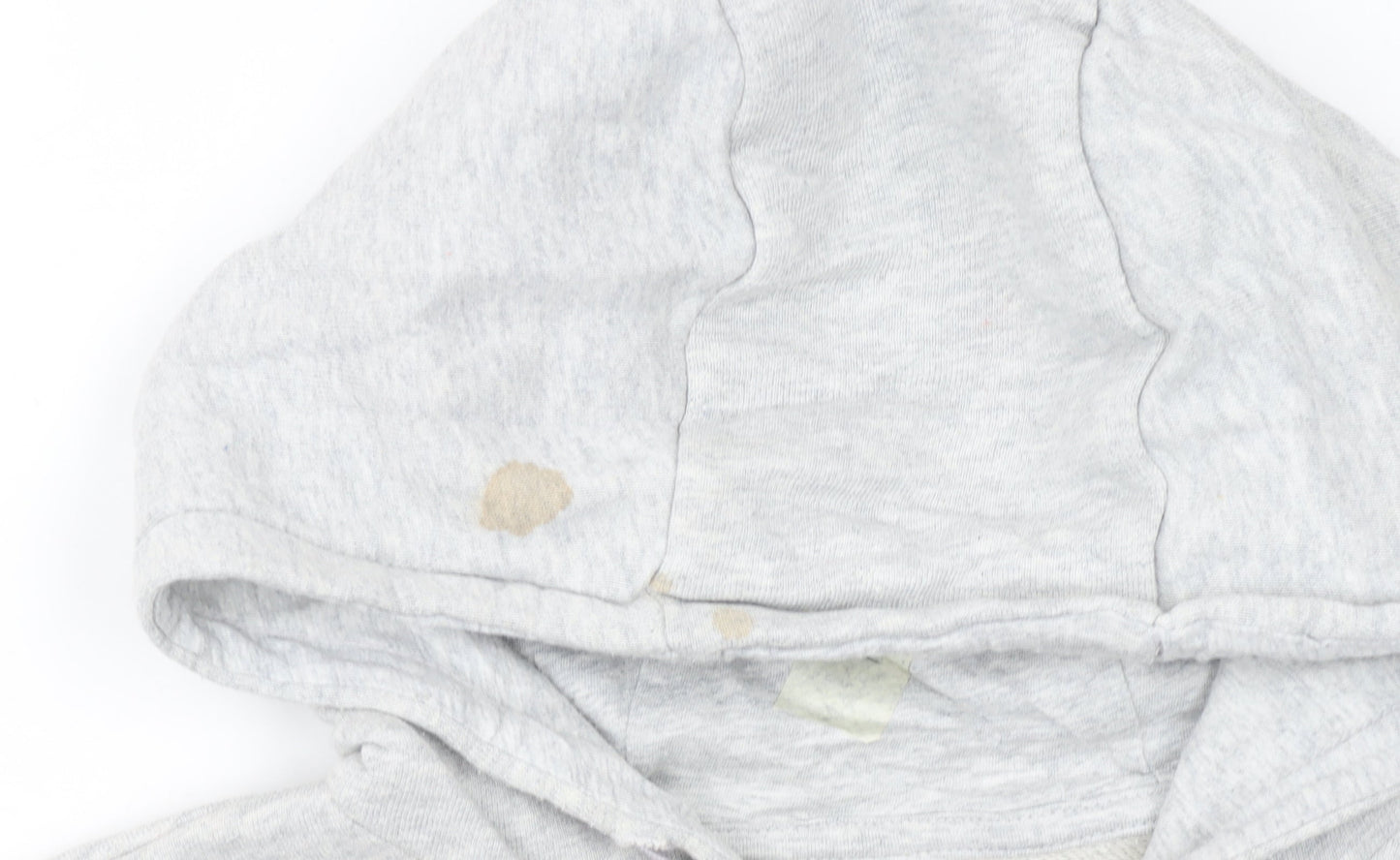 Reebok Women's Grey Pullover Hoodie Small Logo Cotton Blend
