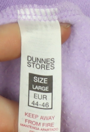 Dunnes Womens Purple Colorado Springs Pullover Sweatshirt L