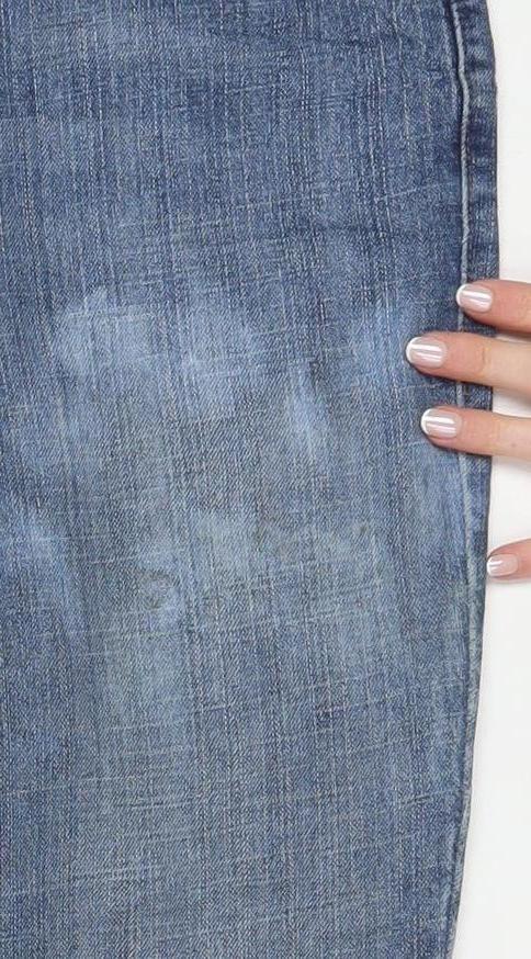 Levi Strauss & Co Mens Blue Straight Fit Denim Jeans M