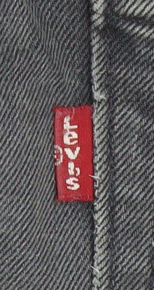 Levi's Men's Grey Slim Fit Straight Jeans W29 L32