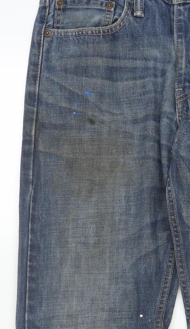 Levi's Men's Blue 501 Straight Denim Jeans W29 L32 Retro Style