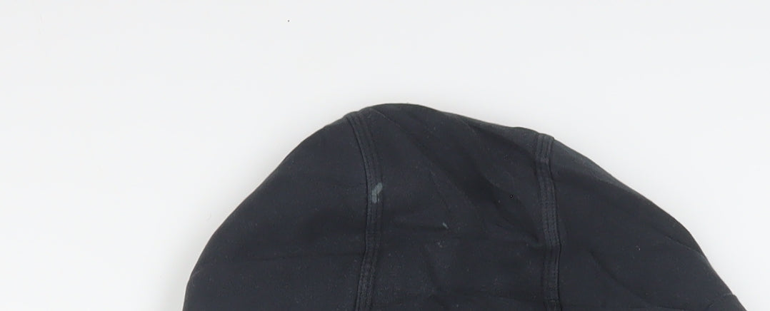Nike Men's Black Full Zip Hoodie Size L Fleece Cotton Blend