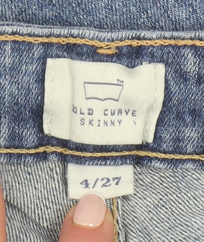 Levi’s Bold Curve Skinny Blue Jeans Women’s Size 4 Denim Stretch