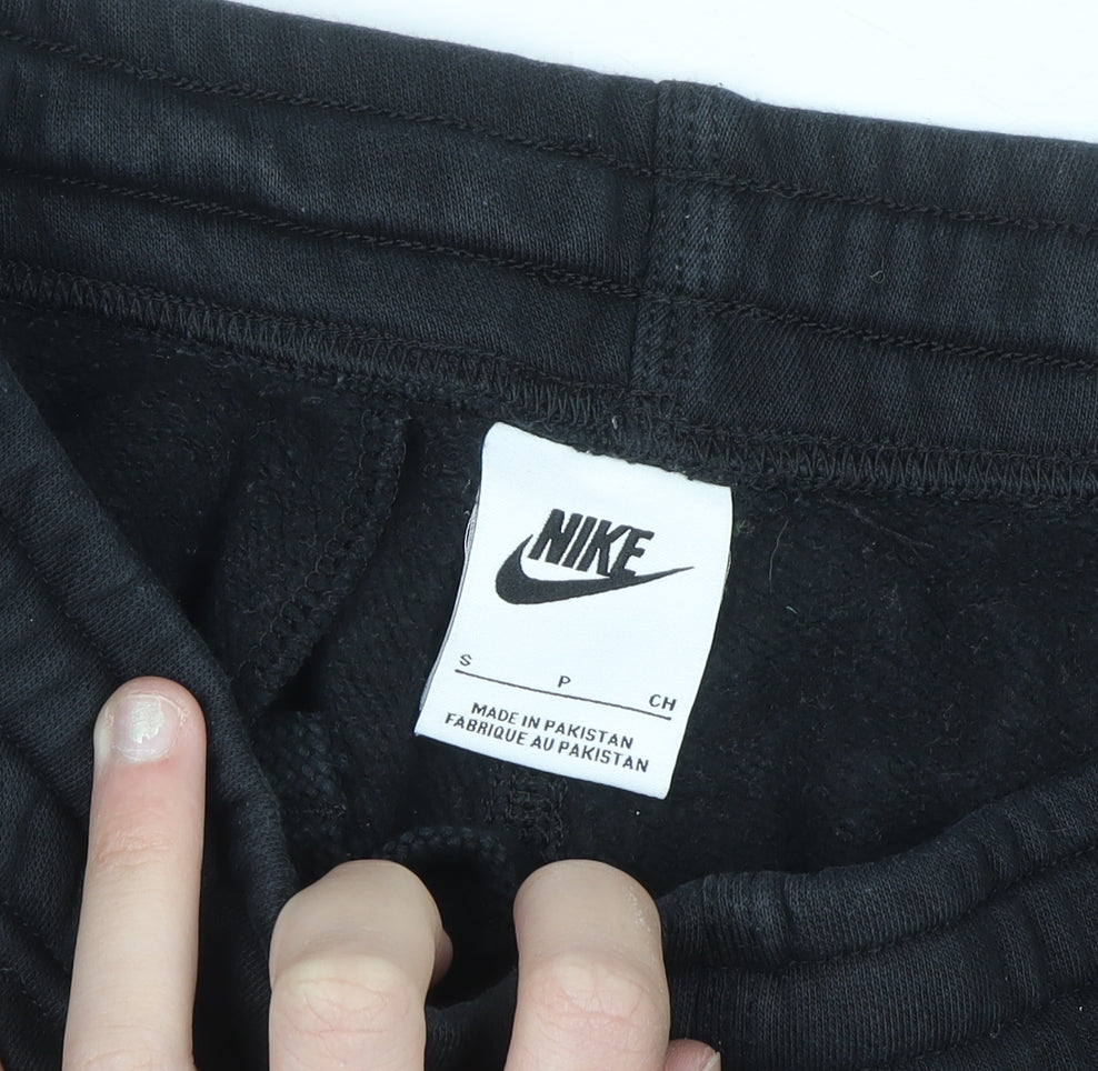 Nike Men's Black Jogger Sweatpants Regular Fit S