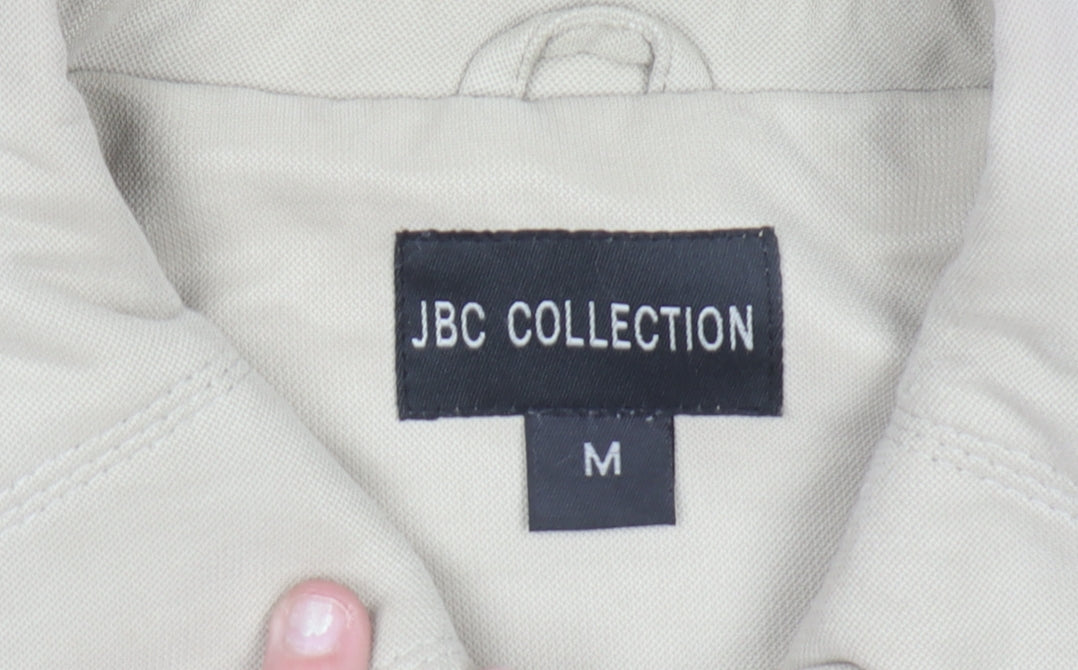 JBC Collection Men's Beige Polyester Nylon Lined Casual Jacket M
