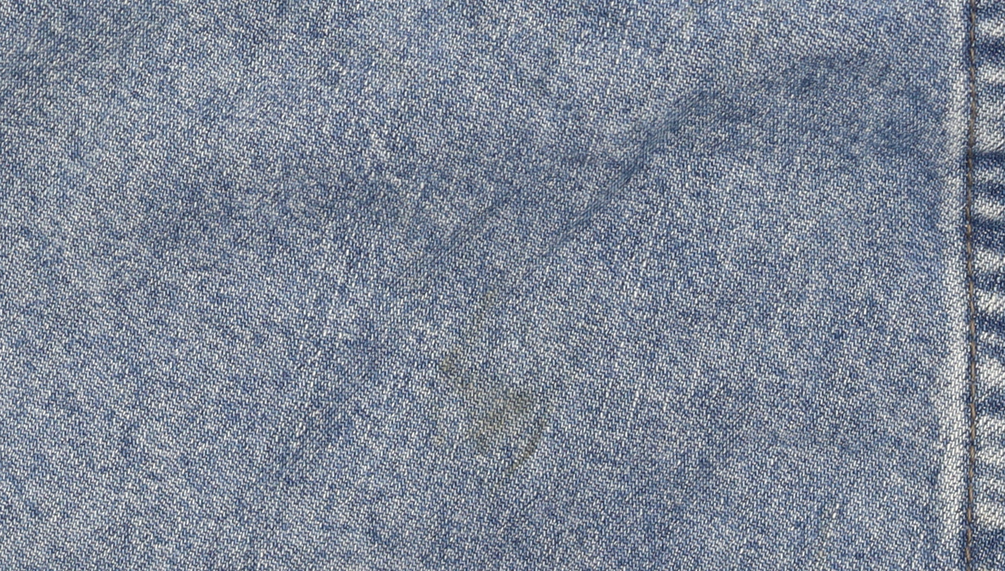 Lee Women's Blue High Rise Mom Jeans Size 6 Relaxed Fit Denim
