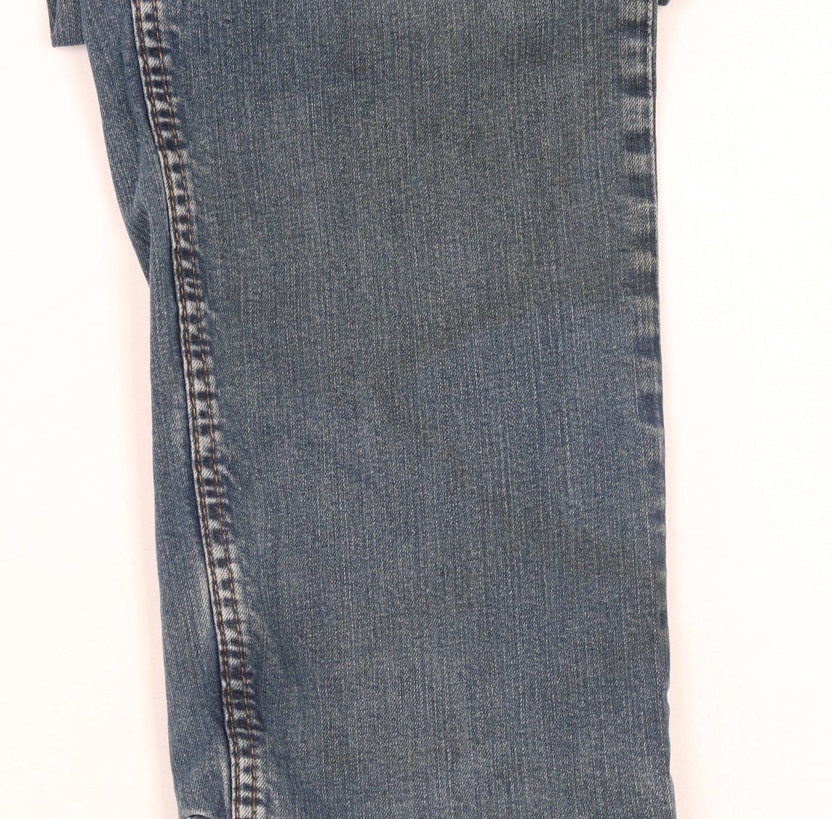 Levi's Men's Blue 505 Regular Fit Straight Leg Jeans W38 L34