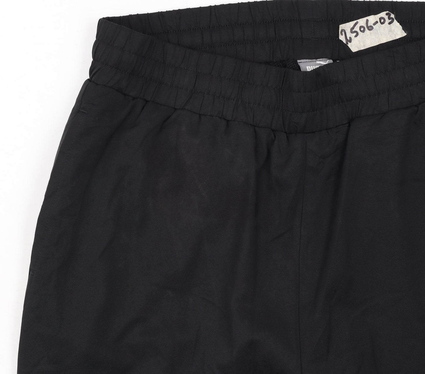 Puma Men's Black Jogger Trousers Small Quick Dry Activewear