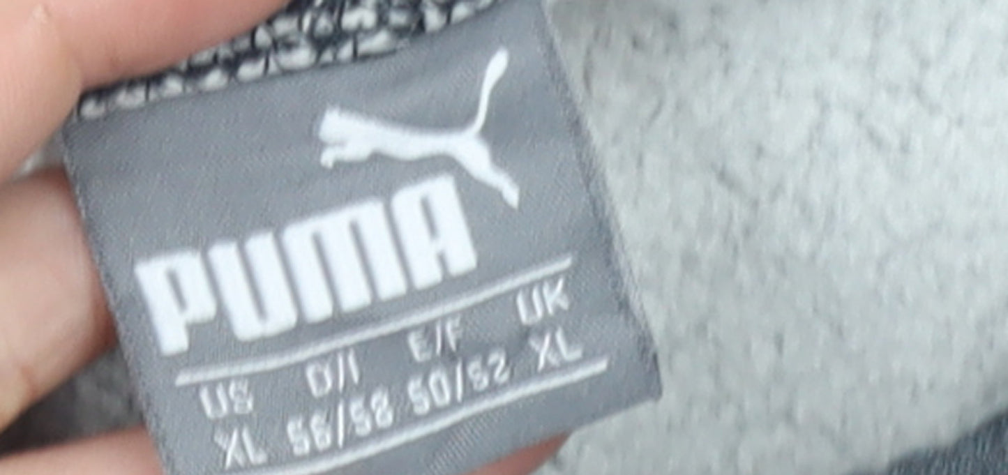 Puma Men's Grey XL Sweatpants Joggers Regular Fit