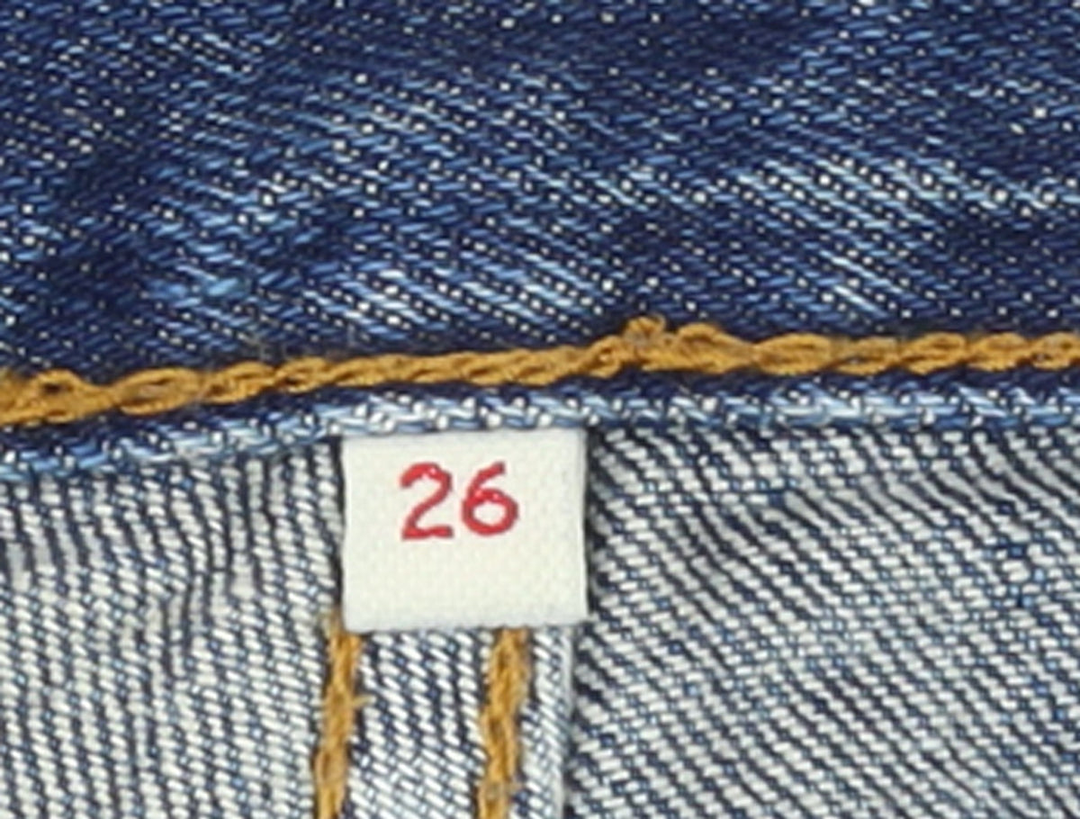 Levi Strauss Women's Blue 26 Regular Straight Leg Denim Jeans